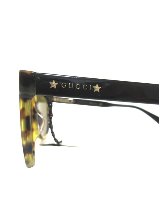 Gucci Prescription Self Frame Roulis Sunglasses 56 Tortoiseshell Color Brown main image 8